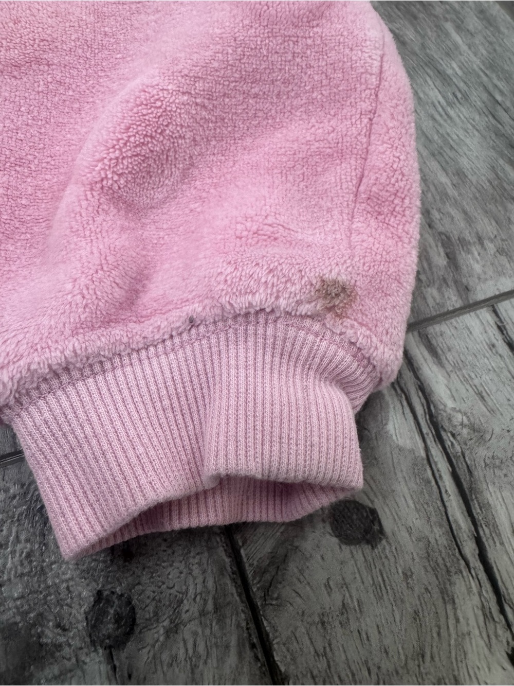 Disney Piglet Pink Spirit Jersey Sherpa Fleece Fuzzy Youth Girls FLAW Disneyland - Picture 2 of 6